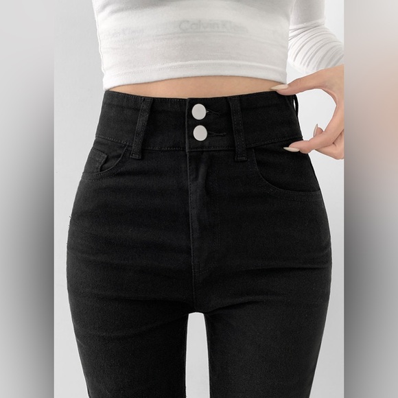 Bokplace high waisted black jeans - Picture 7 of 8